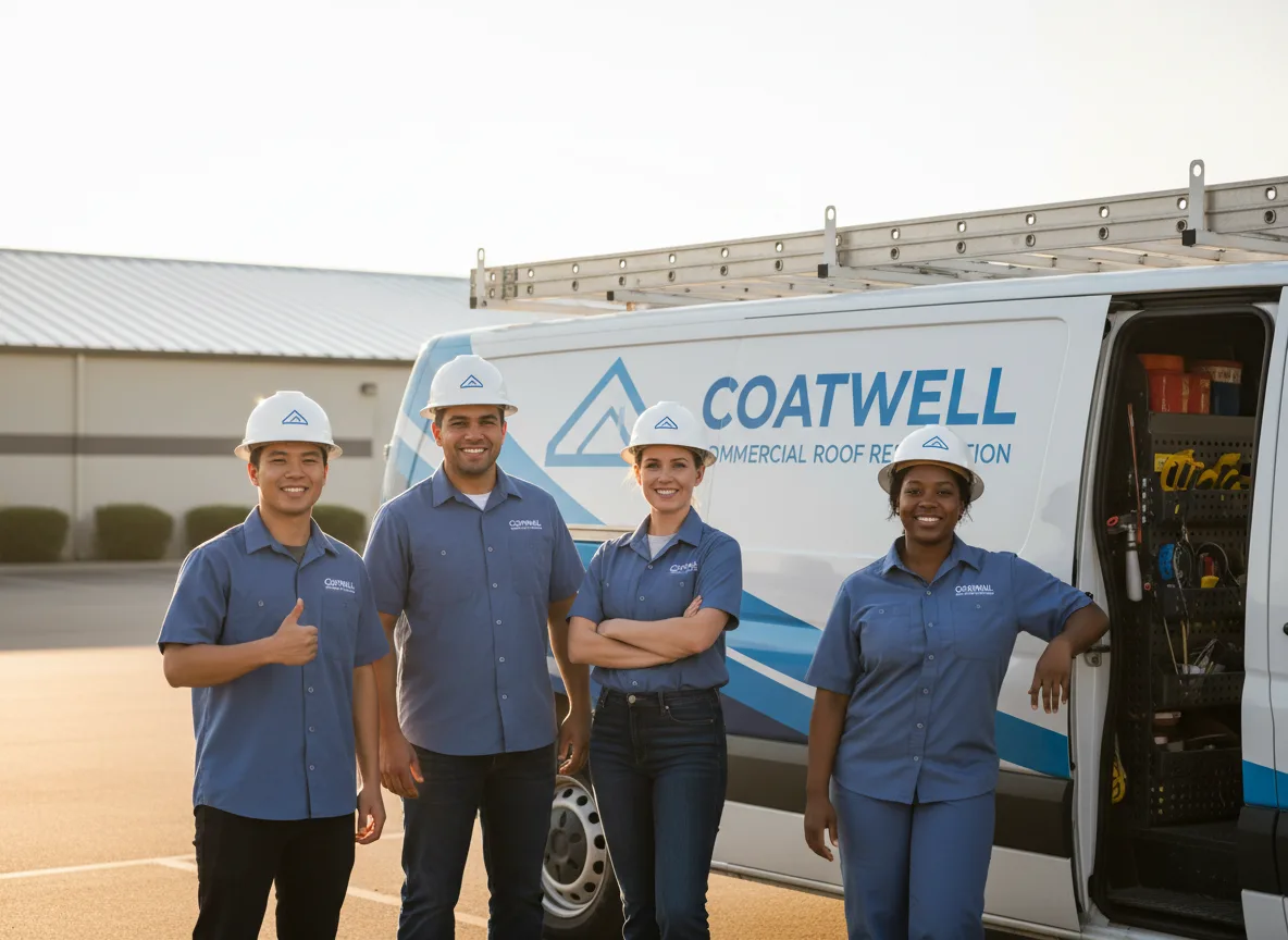 Commercial roof coating company in Gwynn, VA